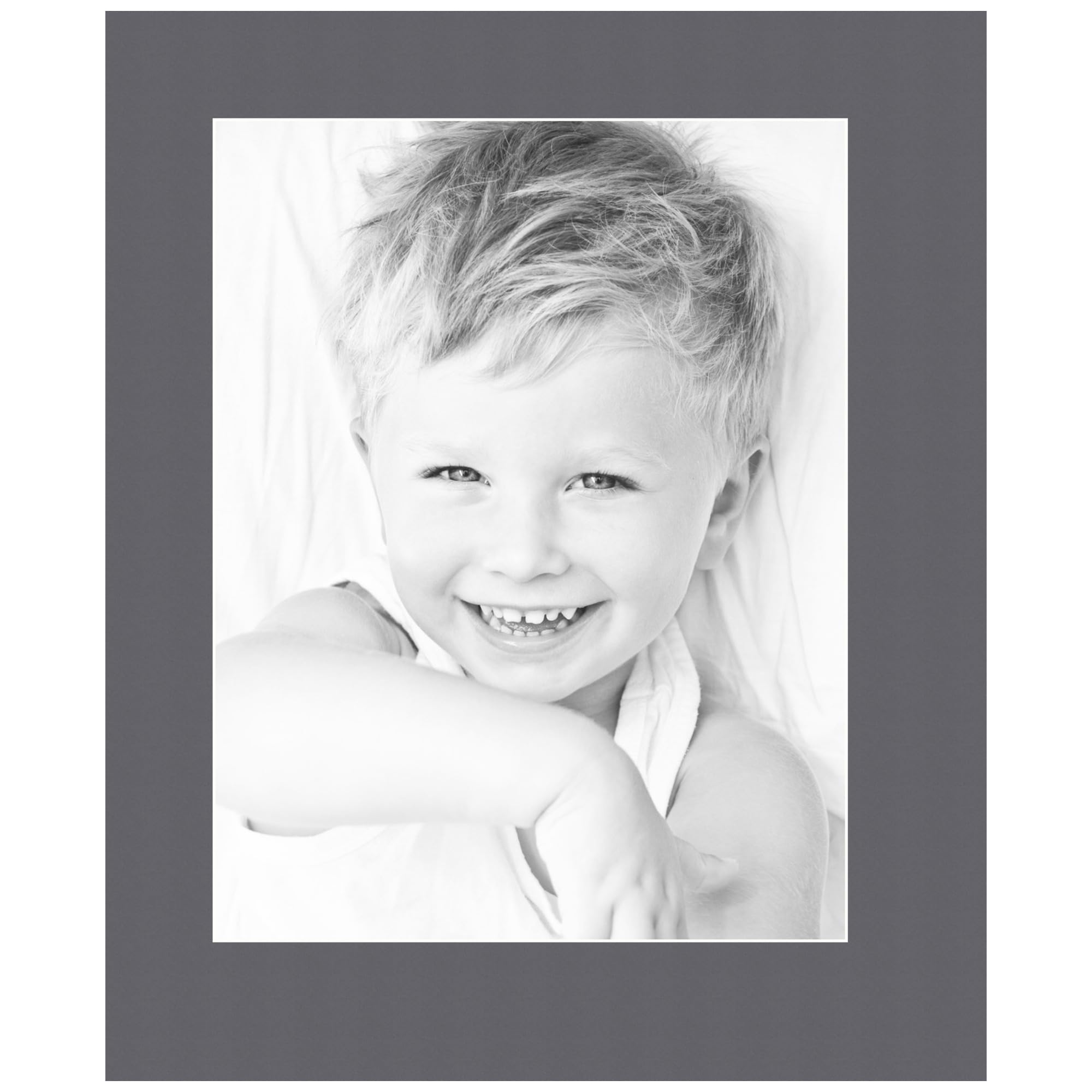 10x13 Granite/Mountain Grey Custom Mat for Picture Frame with 6x9 Opening Size (Mat Only, Frame NOT Included) - 1 Pack