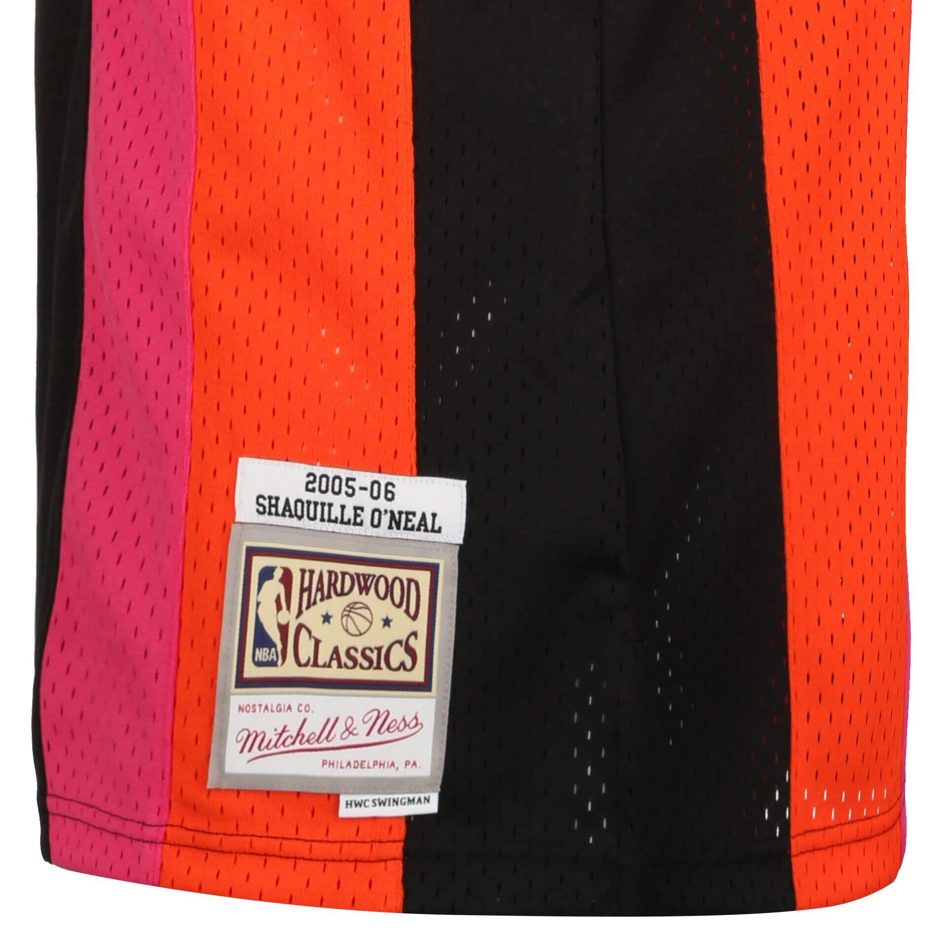 Mitchell & Ness NBA Swingman Jersey 2.0 Miami Heat - S. O'Neal, Black