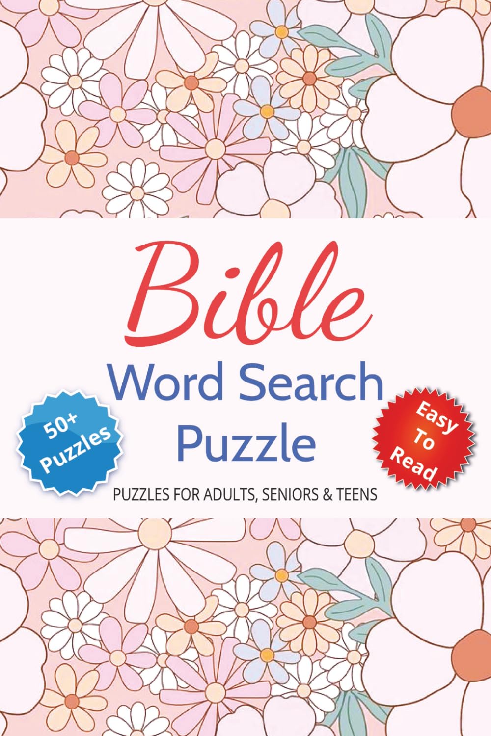 Bible Word Search Puzzle: Word from Scripture Puzzles Book | Finding Scripture Word for Adults and Teens | 6x9 inches |110 pages