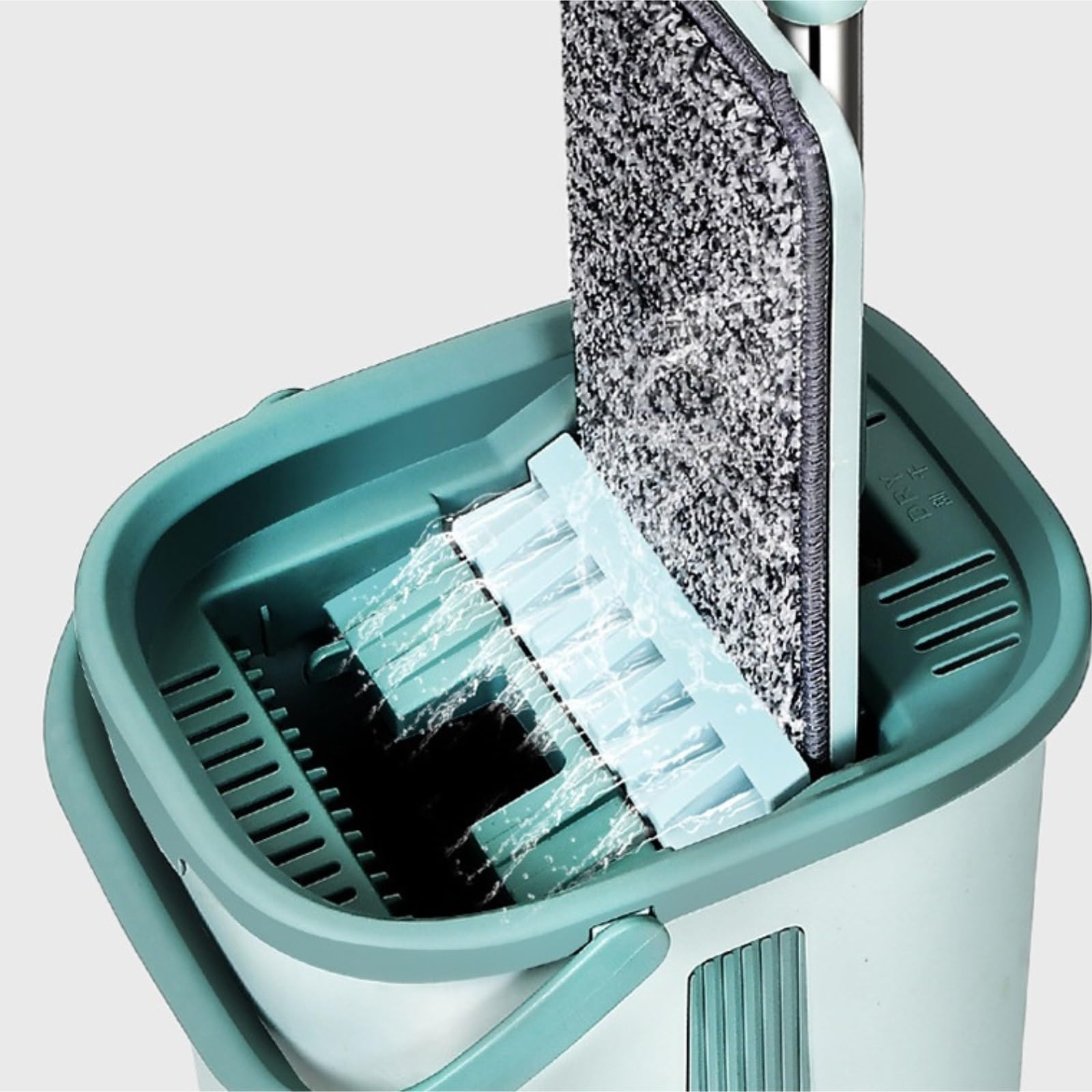 Fregona Mopa Sistema De Limpieza De Pisos para El Hogar con Fregona con Mango De Aluminio para Baldosas Laminadas De Madera Dura Mopas De Limpieza Suelos