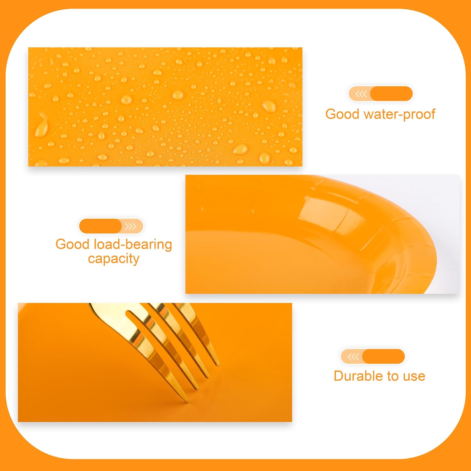 Kochorie 150 Pieces Neon Paper Plates 7 Inch Bulk Disposable Solid Color Dinner Plates Heavy Duty Round Dessert Supplies for Birthday Wedding Holiday Bridal Shower Party Supplies