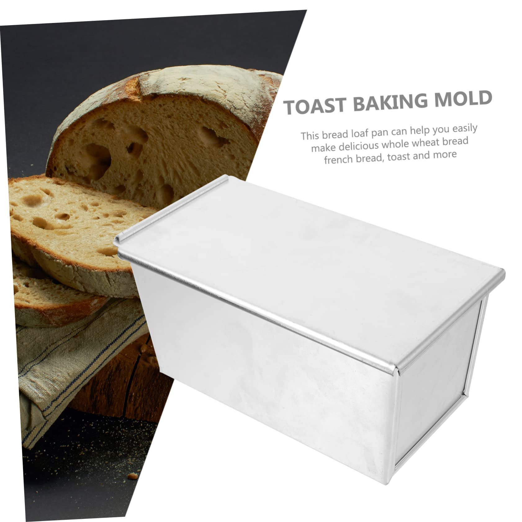 Antihaftbeschichtete Brotbackform Mit Deckel Toastbrotform Aus Metall Backform Für Brot Kastenform Mit Deckel Für Sandwichbrot Toastform Für Köstliches Vollkornbrot