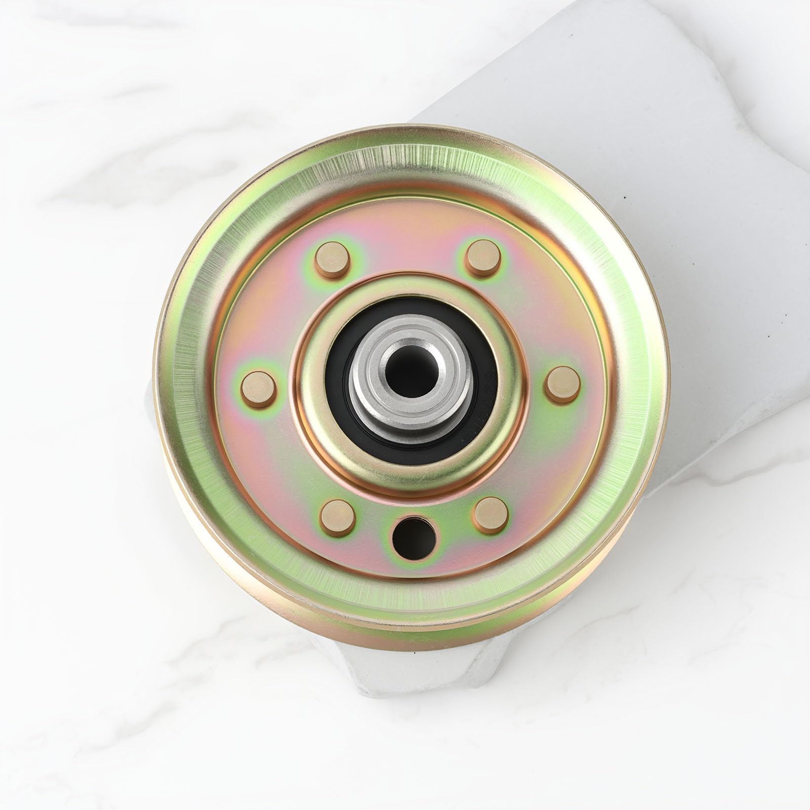 Poulie de renvoi pour tondeuse à gazon 532173438 compatible avec Husqvarna CT CTH GT GTH LT