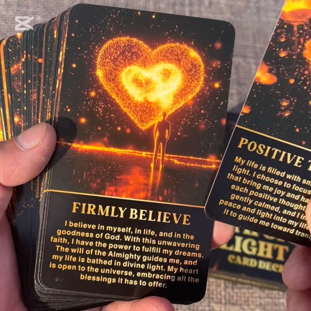 Amazon.com: DPEHAKMK Path of Light Oracle Deck, Spiritual Guidance