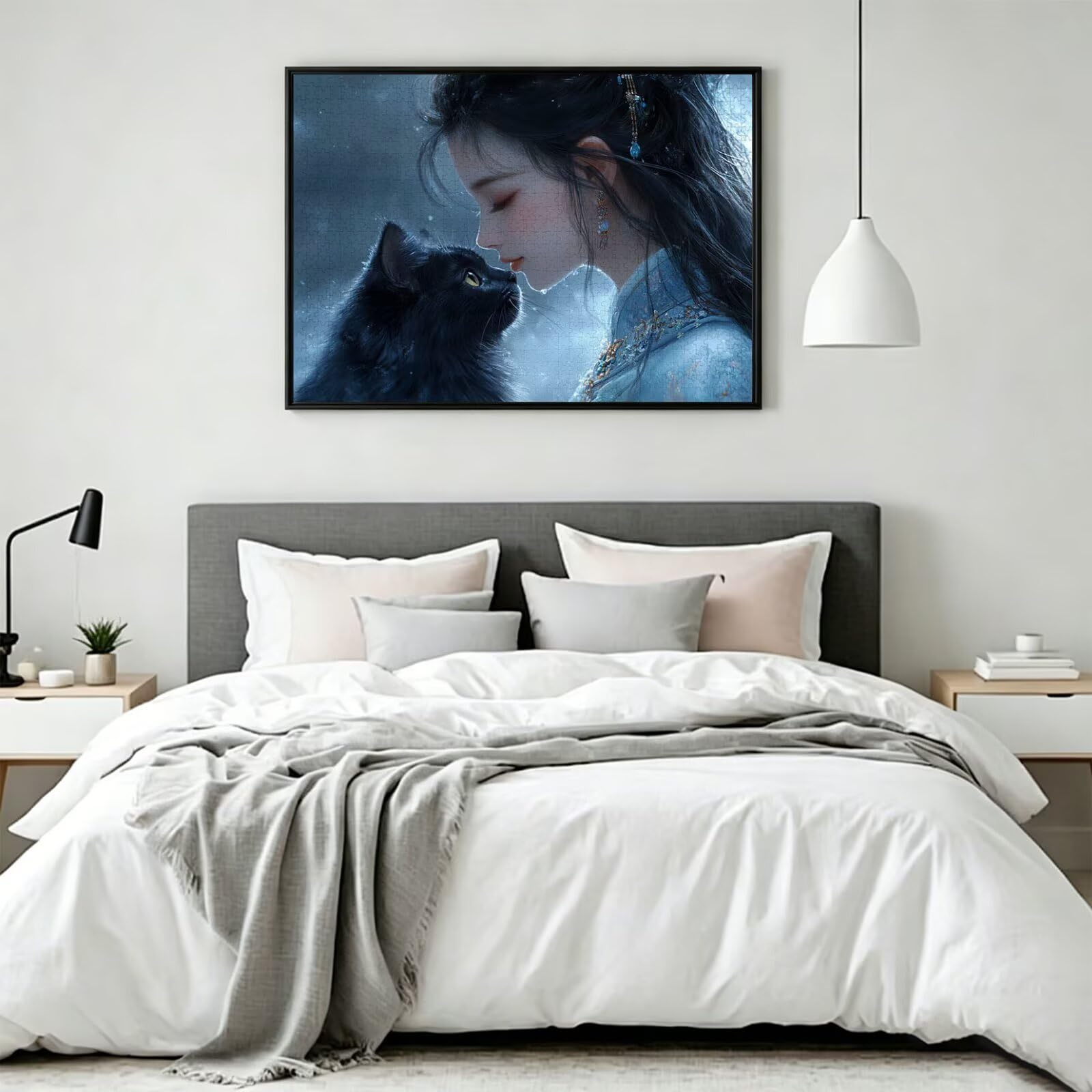 Puzzle 6000 Pezzi Animazione Puzzle Classici per Gioco Familiare, n-117 | Impossibile Puzzles, Intrattenimento Creativo, Rilassamento e Intelligence, Regalo per Amore e Amico, Decorazioni Casa, gatto