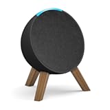 Wooden Desktop Speaker Stand for Echo Pop Stand Holder - Saving Space Wood Tripod Speaker Stand Desk for Alexa Echo Pop (2023) Table Stand