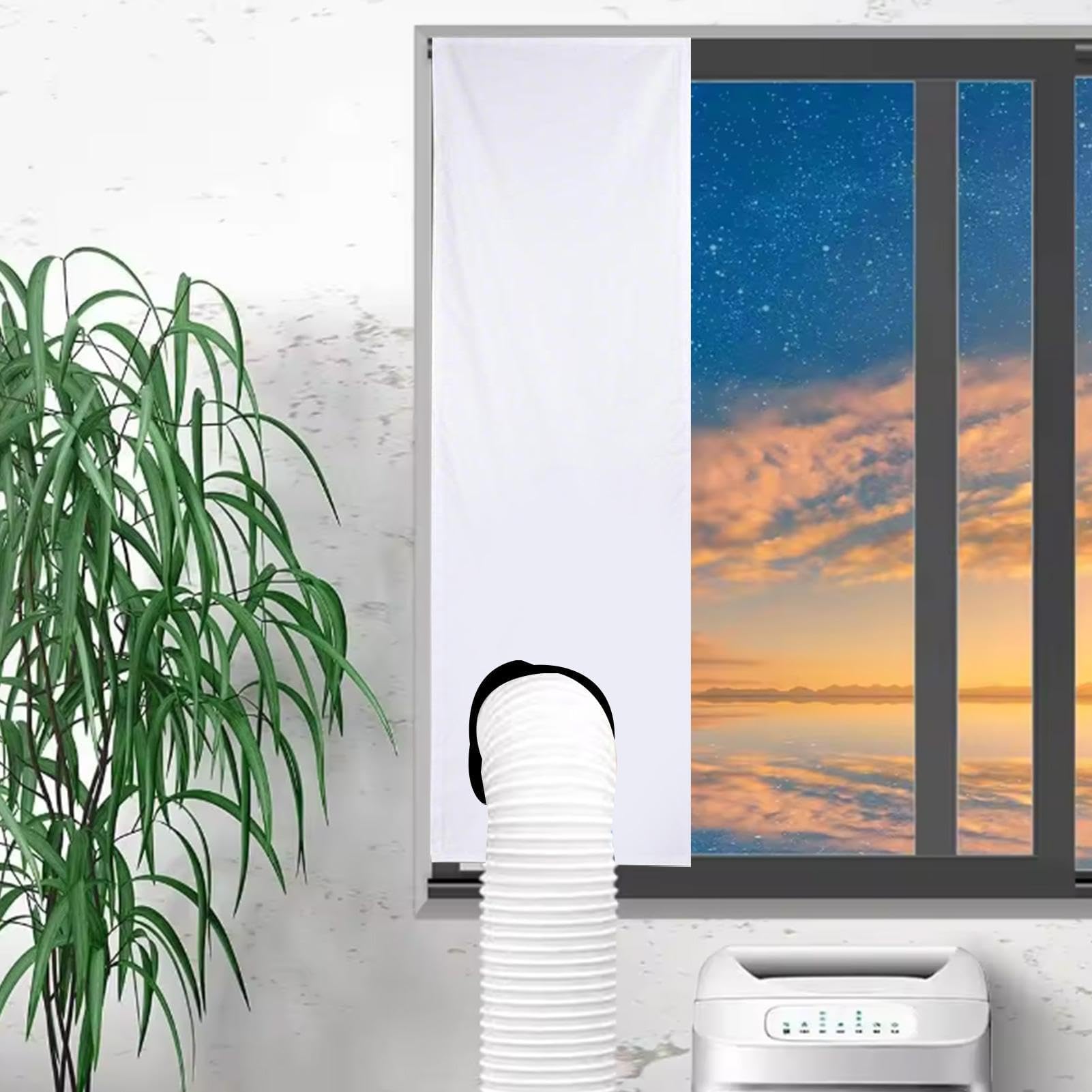 Guarnizione per finestre condizionatore d'aria | Isolamento termico per smorzamento del suono e risparmio energetico | Ideale per casa, ufficio e spazi di lavoro mobili