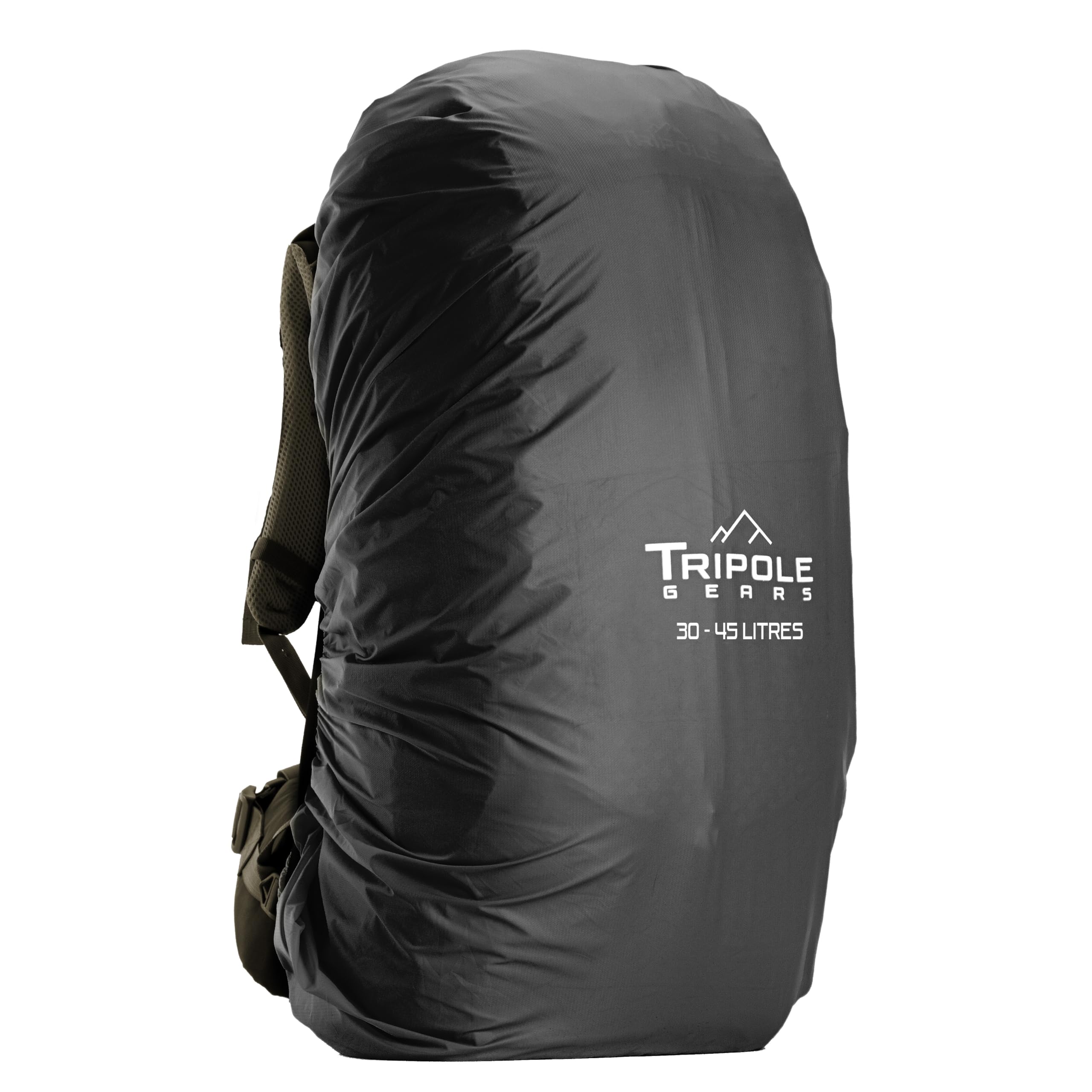 Tripole Rain Cover for Backpack & Rucksack (Black, 30-45)-image-24