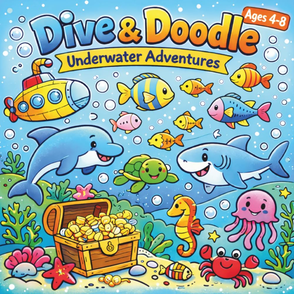 Dive & Doodle: Underwater Adventures