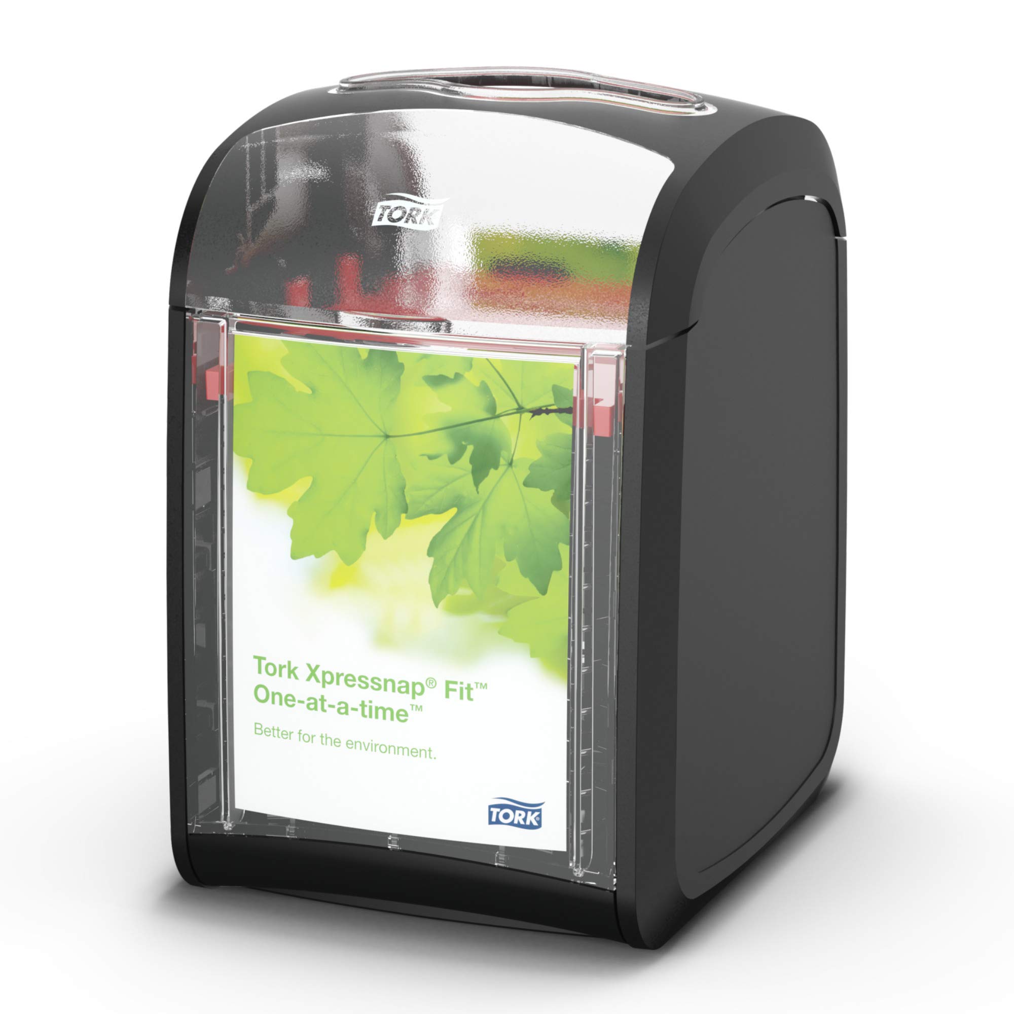 Tork Xpressnap Fit Dispensador de servilletas de mesa - 272900 - Dispensador N14 para restaurantes - De un solo uso (Cantidad de 4)