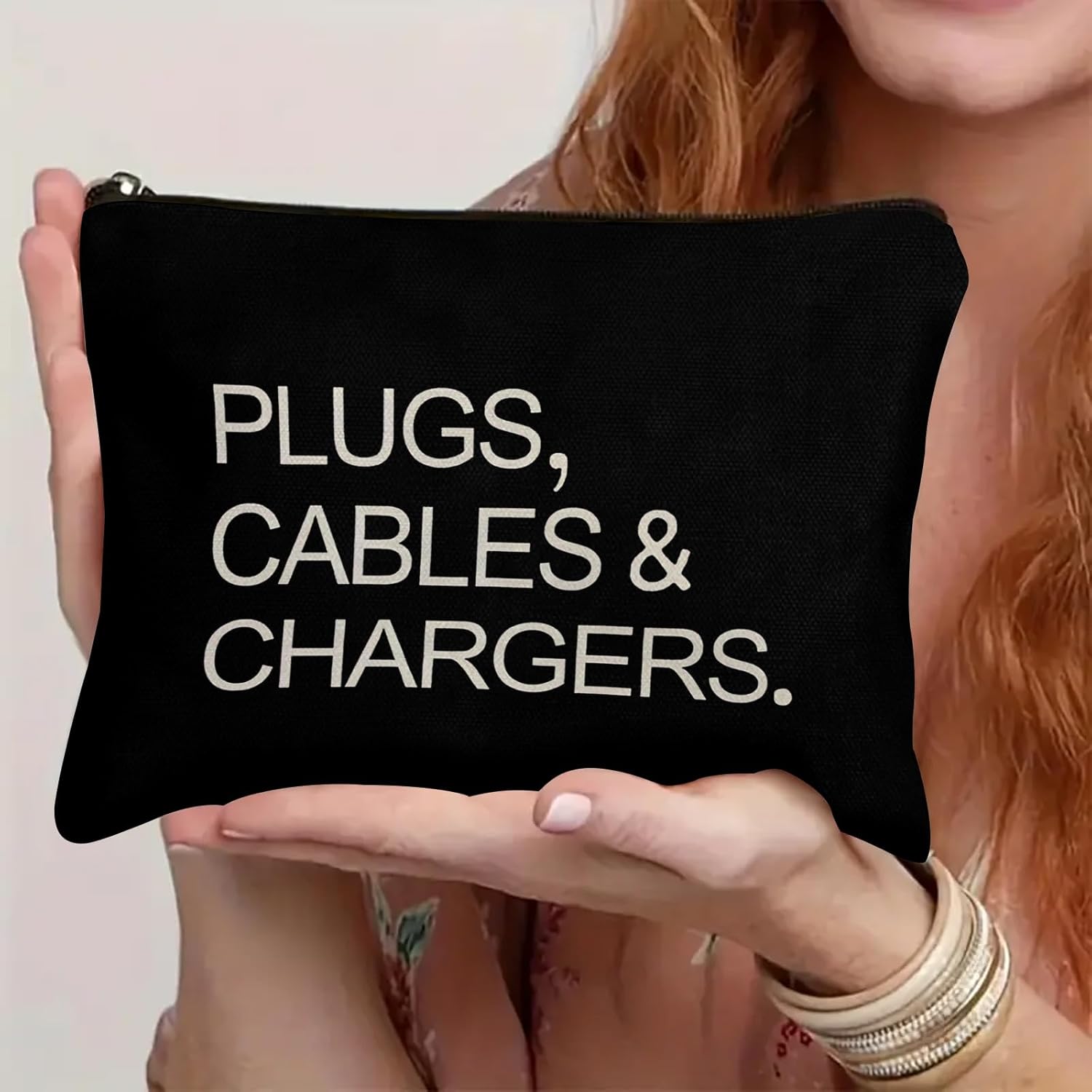 Makeup Bag for Women Travel - Zipper Cosmetic Storage Bag with Vibrant Designs, Soft Fabric & Multi-Use Functionality (Perfect Gift for Birthdays, Graduation, Christmas) (Style I) - Image 7