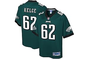 NFL Pro Line Men's Jason Kelce Midnight Green Philadelphia Eagles Replica Jersey