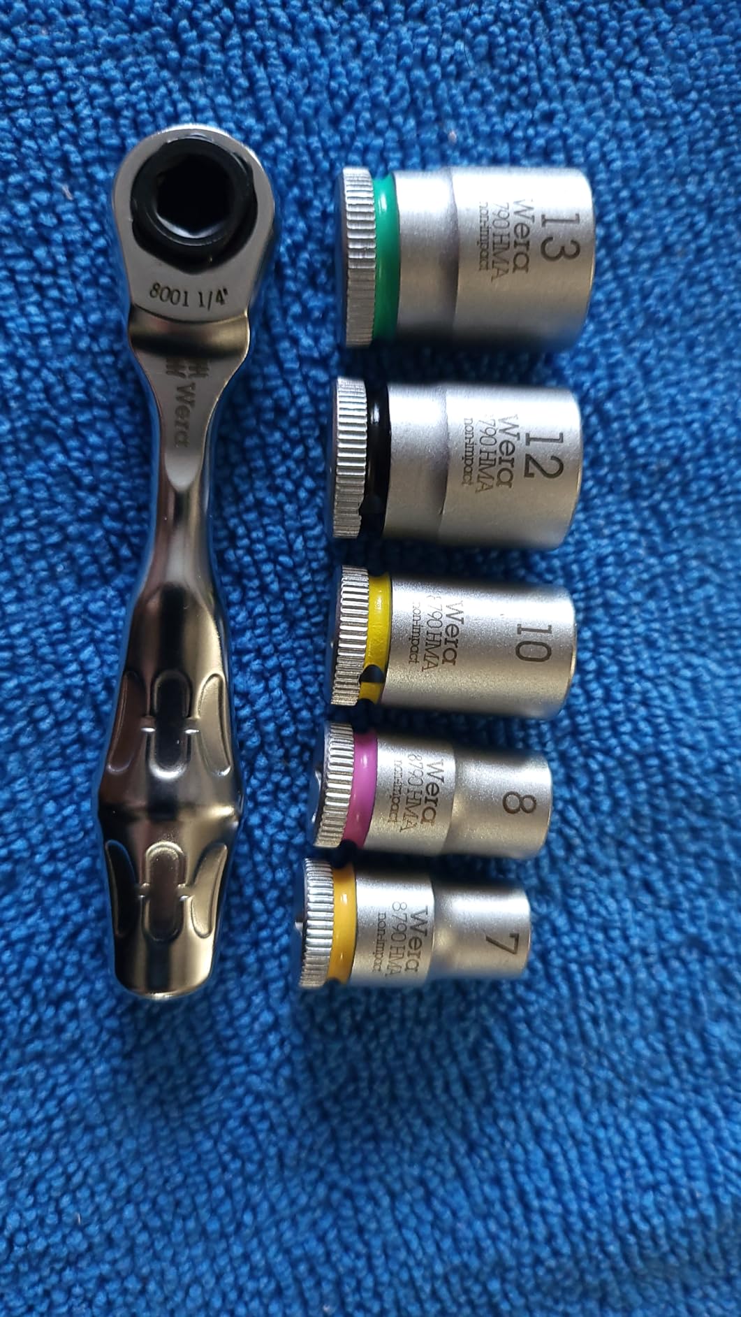 Wera 056490 Tool-Check Plus Bit Ratchet Set with Sockets - Metric photo review