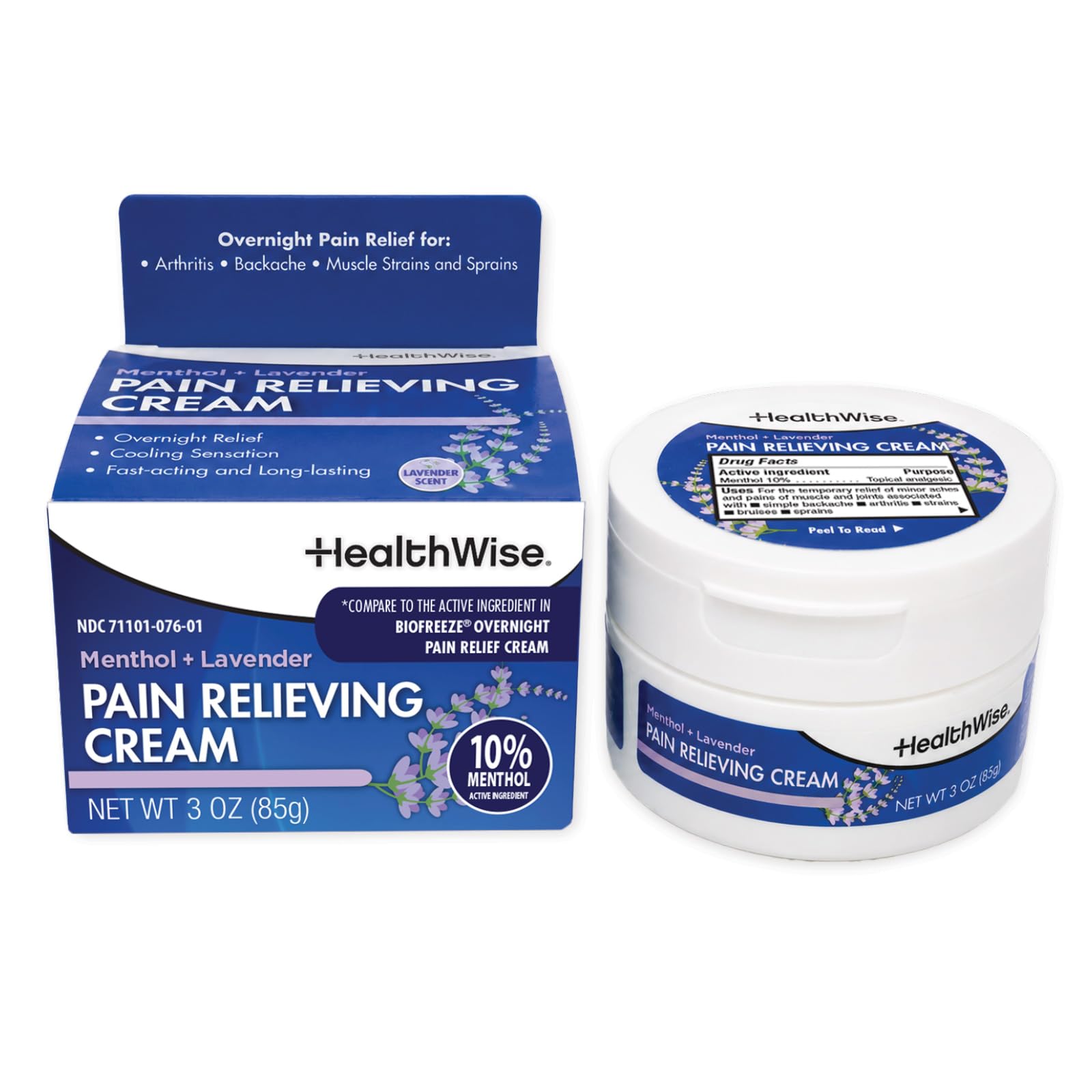 HealthWise 10% Menthol Pain Relief Cream, 3 oz — Amazon image 10