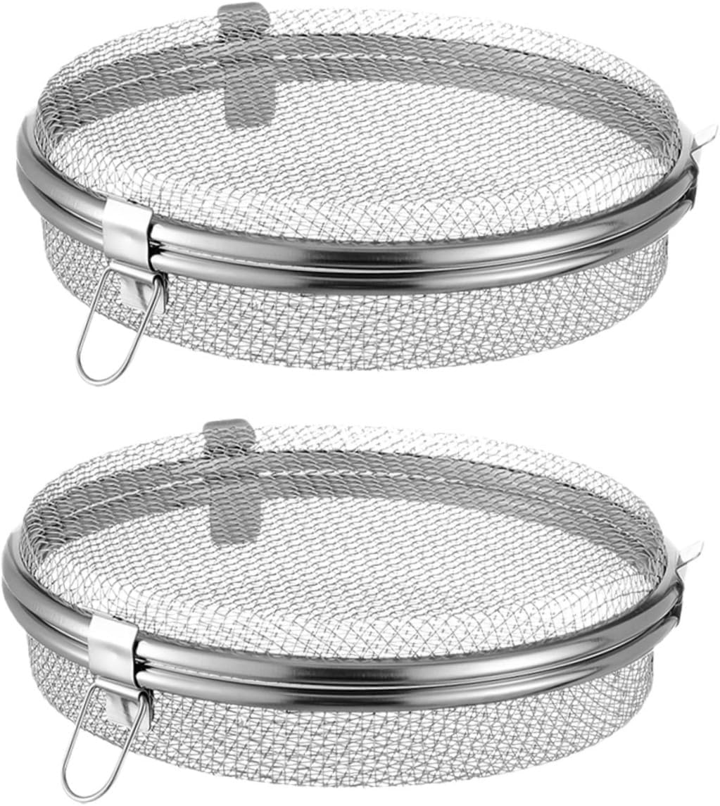 MAGICLULU 2Pcs Stainless Steel Dishwasher Silverware Basket Cutlery Replacement Shelf for Kitchen Storage Space Saving Utensil Drain Basket with Optimal Ventilation and Sturdy