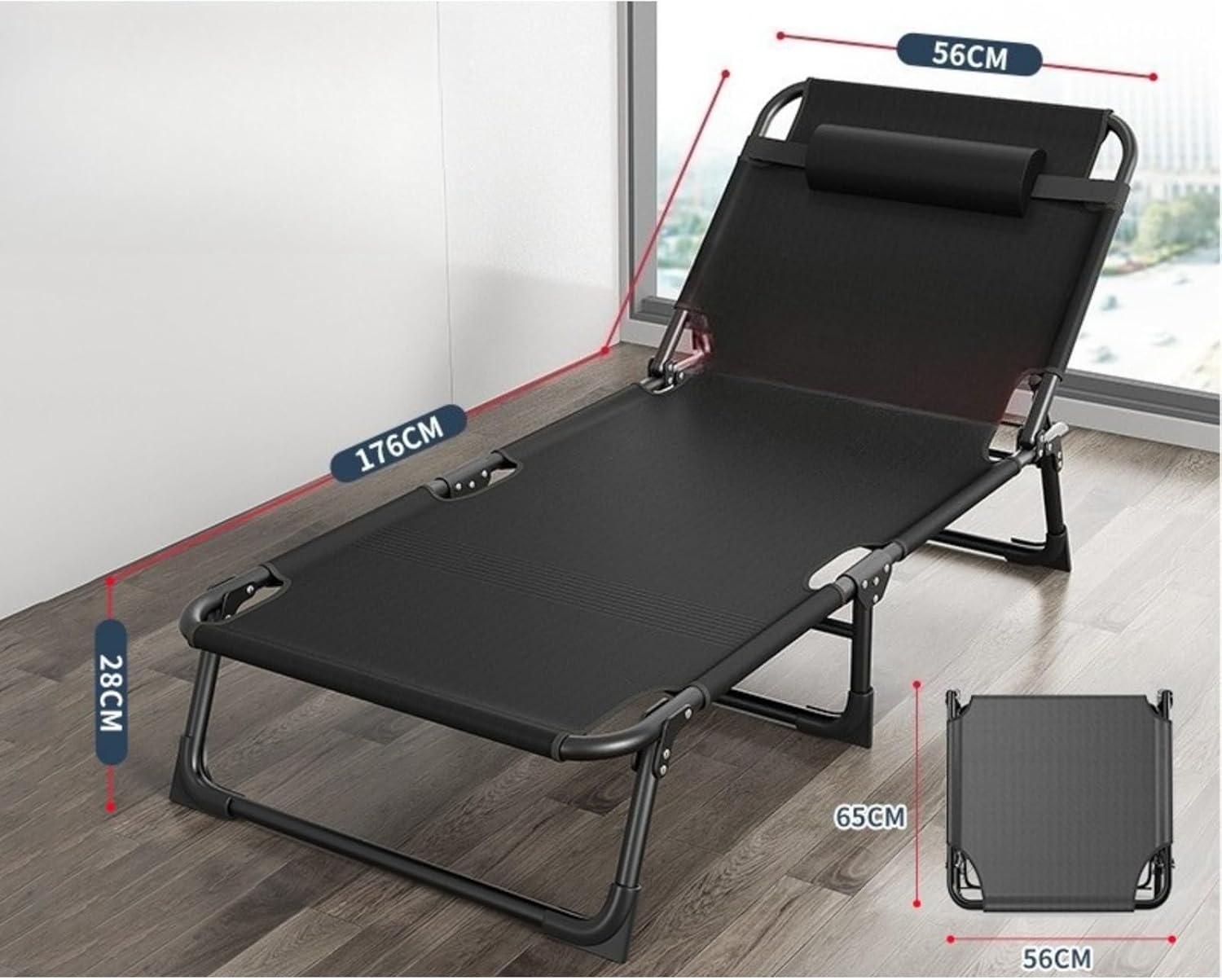 KingCamp コット ブラック kingcamp コット black KingCamp キャンプコット 190×65×17/41cm 楽天