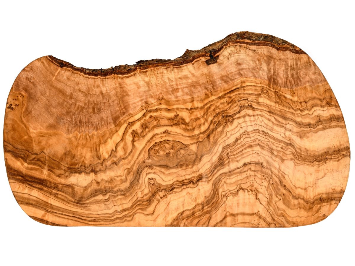 Cleminson 60 x 35 cm Extra Large Olive Wood Chopping, Serving and Antipasti Board