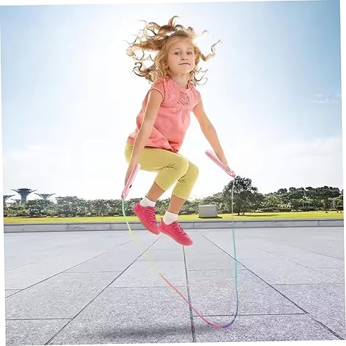 Miniatura 2 de Cuerda de saltar para niños, cuerda de saltar para niños y adultos, LED brillante ajustable que salta colorido y luminoso para fitness y