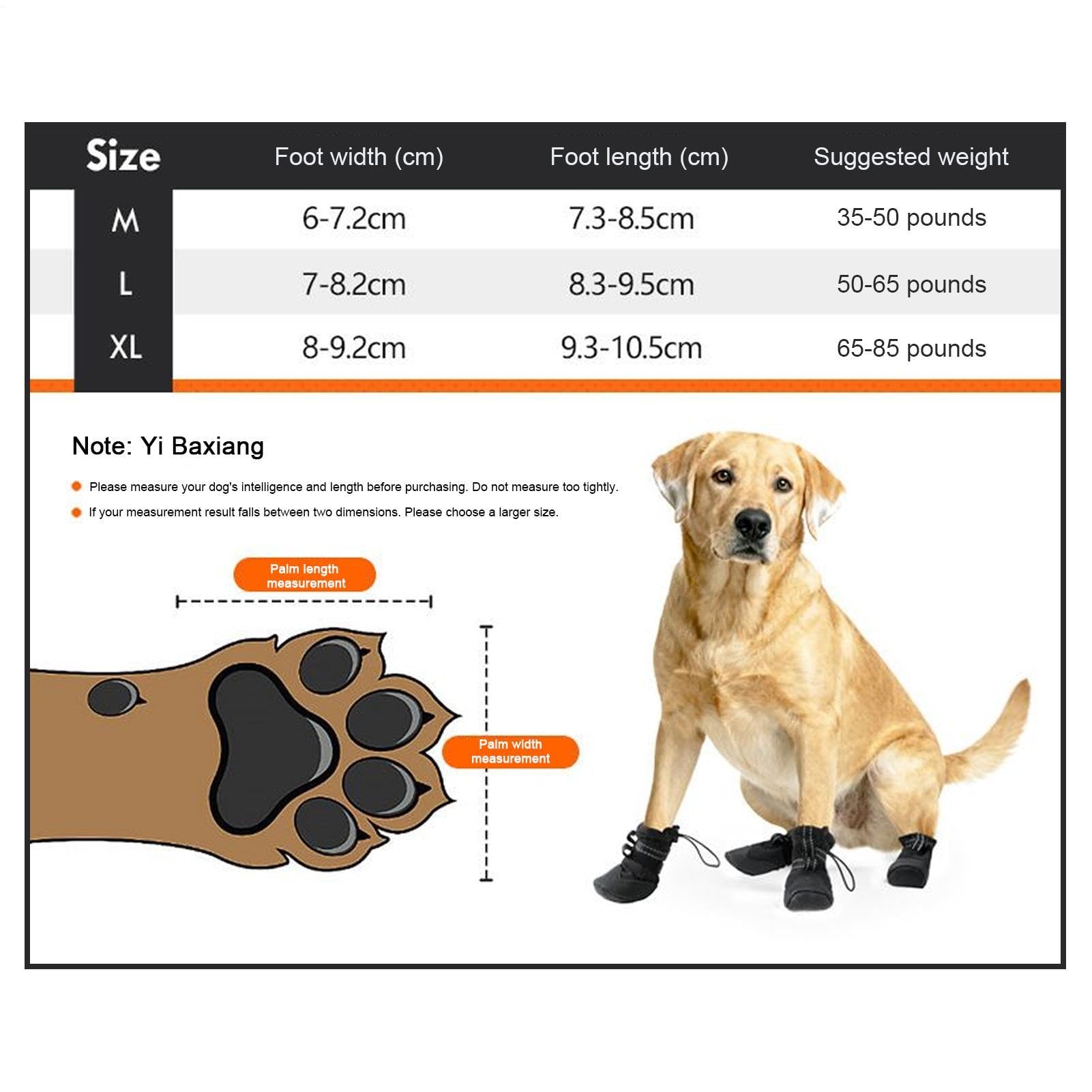 Scarpe per cani | 4 pezzi antiscivolo per animali domestici – protezione anti-leccare antiscivolo per animali domestici, per escursioni, passeggiate, , pioggia, inverno, neve