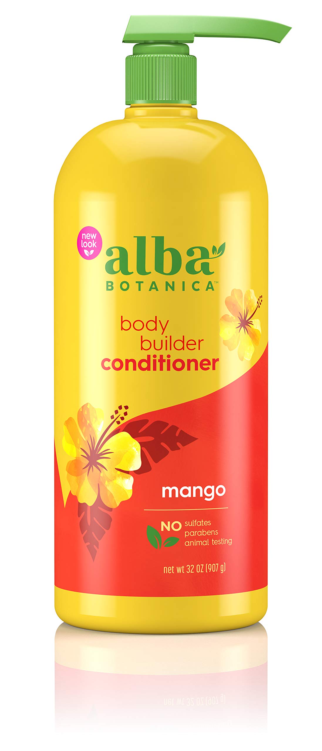 Alba BotanicaBody Builder Mango Hawaiian Conditioner, 32 oz.