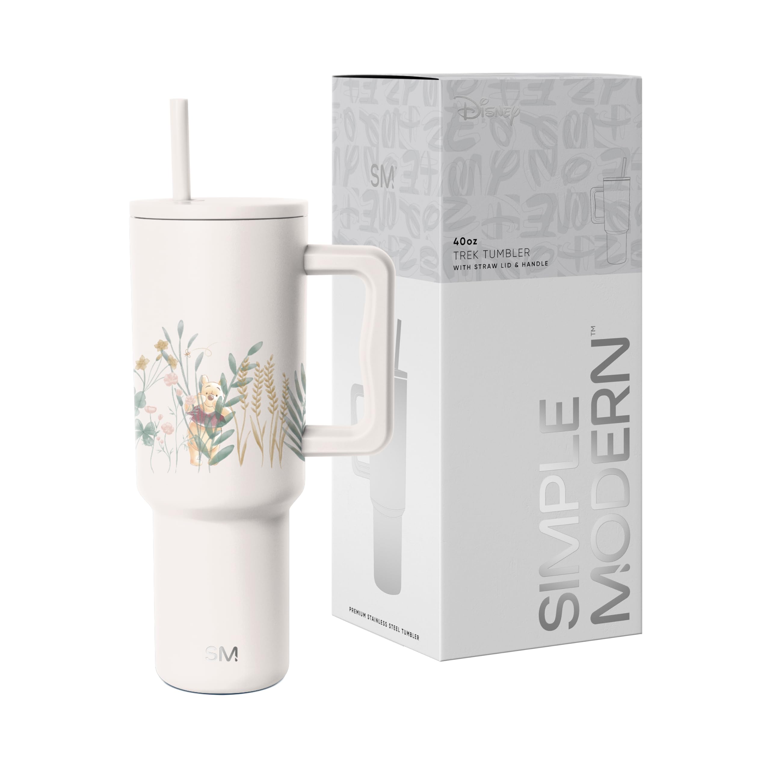 Amazon.com: Simple Modern Disney 40 oz Tumbler with Handle & Straw