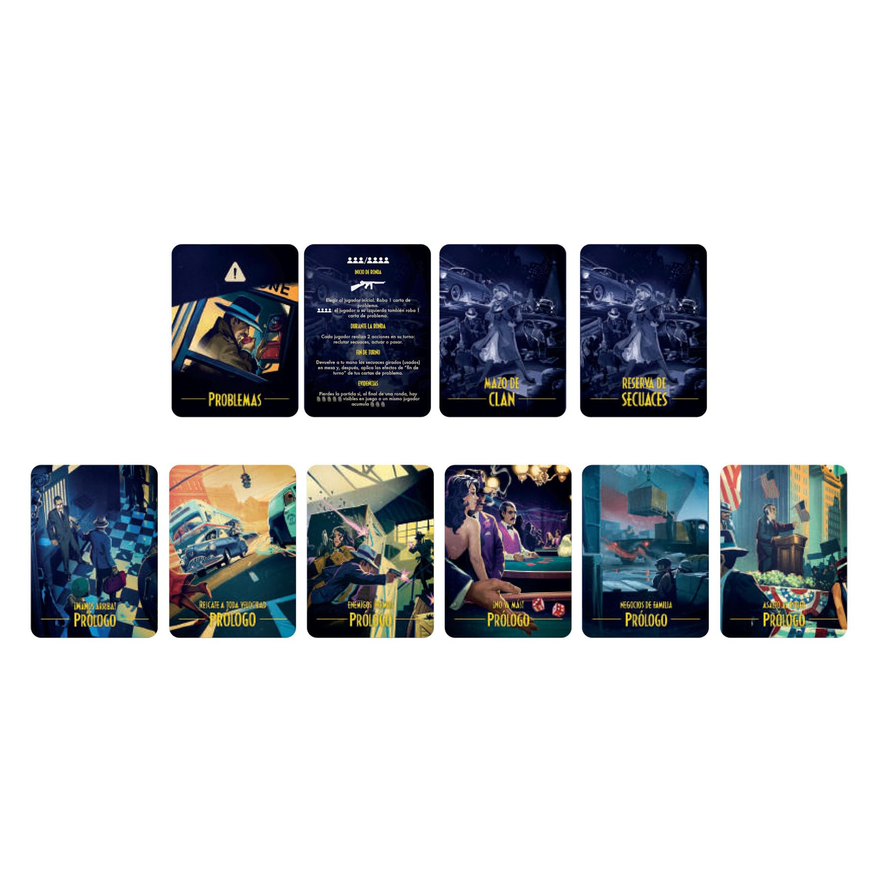 Fictions: Memorias de un Gangster - Juego de Mesa en Español