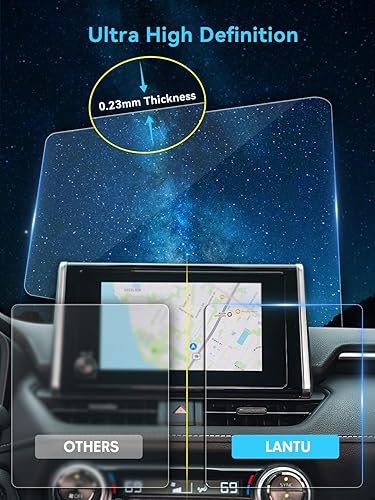 Miniatura 3 de Paquete de 2 protectores de pantalla RAV4 Nano para RAV 4 2023 2024, accesorios de navegación GPS de 8 pulgadas, película protectora de pantalla