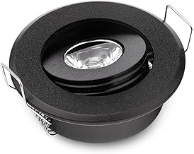 Paquete de 10 Mini Lámparas LED Empotradas de 3W para Techo de Armario y Closet