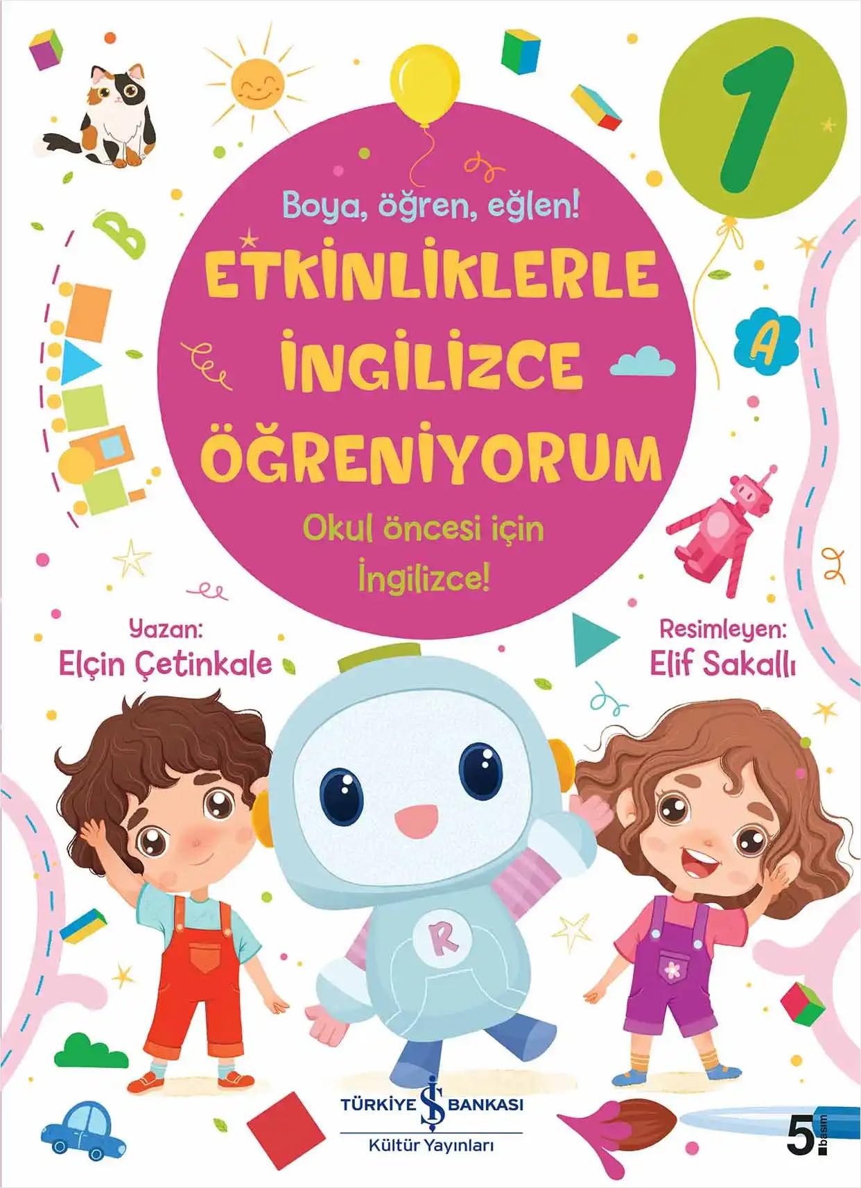 Etkinliklerle İngilizce Öğrenme Kitabı 1