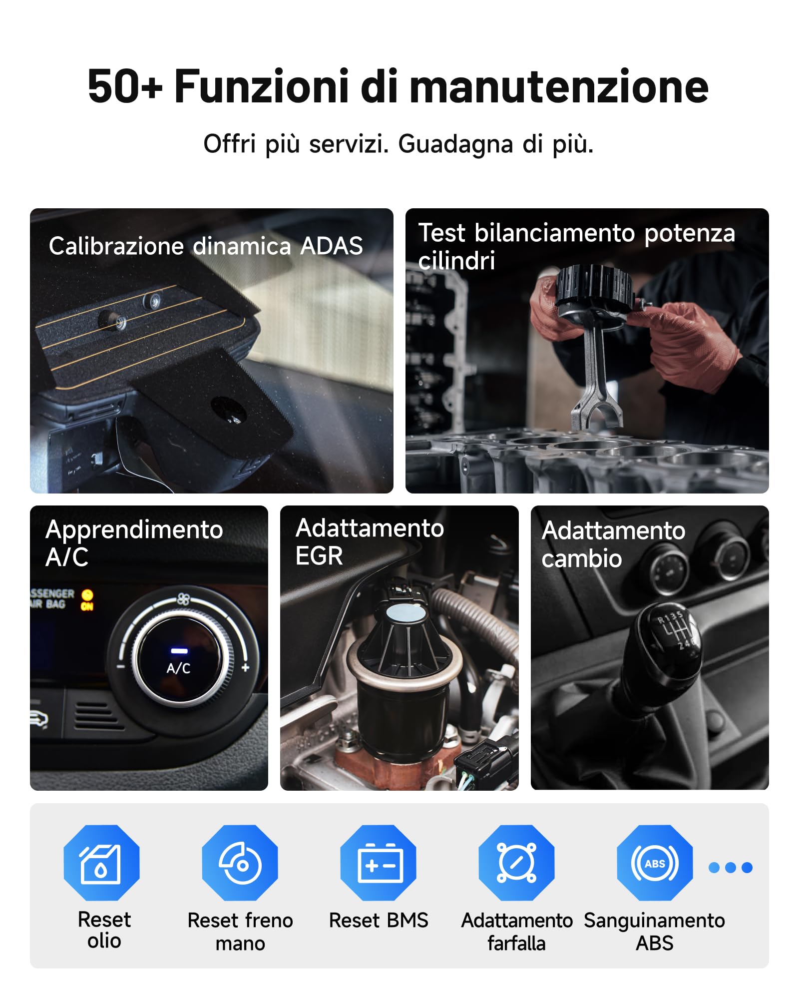 TOPDON ONE OBD2 Auto Diagnostica, Codifica ECU & Controllo bidirezionale, Mappatura topologia OE, J2534 Pass-Thru, 50+ Servizi, CAN-FD & DoIP, Accesso FCA/Renault/VAG SFD SGW, TopFix IA, 10,1 Pollici