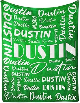 Name Blanket Personalized Name Blanket Customized Blanket with Name Text for Adult Kid Birthday Christmas Mothers Fathers Valentines Day Gift