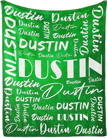 Name Blanket Personalized Name Blanket Customized Blanket with Name Text for Adult Kid Birthday Christmas Mothers Fathers Valentines Day Gift
