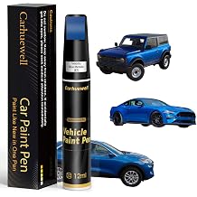 Velocity Blue MetallicE7 Touch Up Paint for Ford, Car Paint Pen Scratch Repair Two-In-One Touch Up Paint, Exact Color Match for Ford Automotive Scratch Remover for Deep Scratches