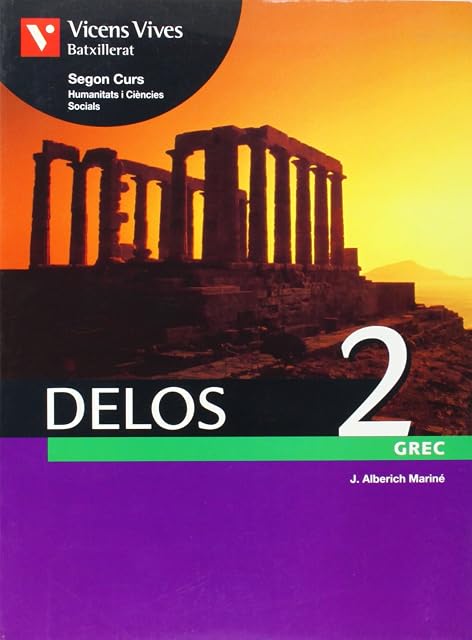 Portada de Delos 2 Batxillerat Grec