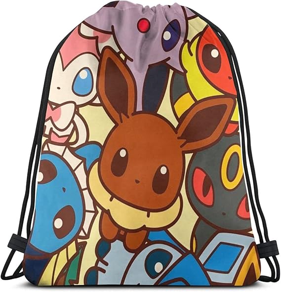 Amazon Co Jp ポケモン イーブイ グレイシア ブラッキー 巾着袋 巾着バック ナップサック ジムサック 体操服入れ サックパック 体操着袋 スポーツバッグ 収納バッグ アニメ ジム かわいい おしゃれ 運動収納便利 Zarker シューズ バッグ