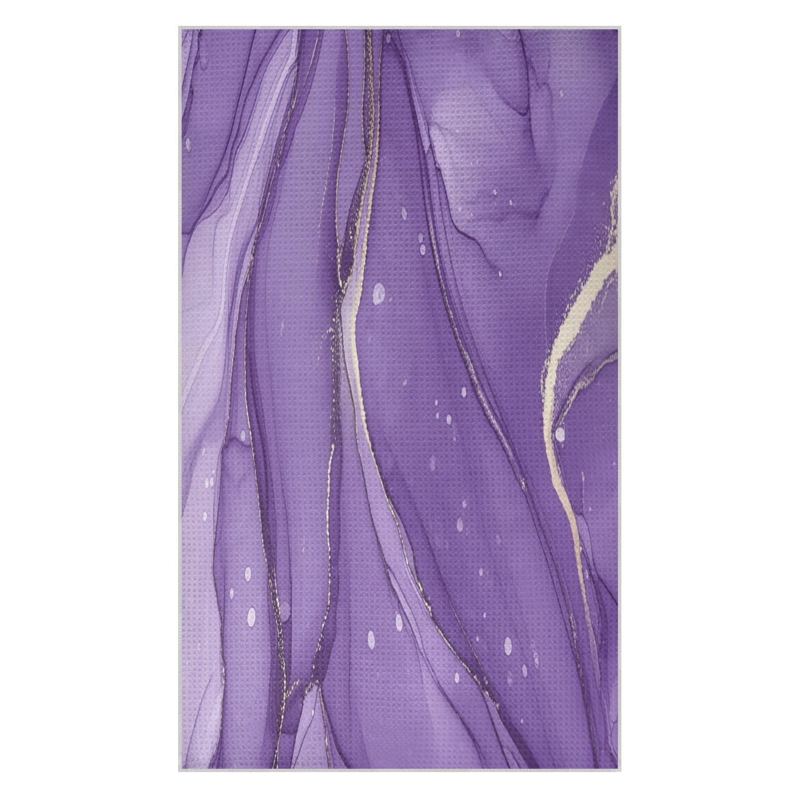 BURSTDDY Marble Kitchen Towels,Absorbent Dish Towels 1 Pack