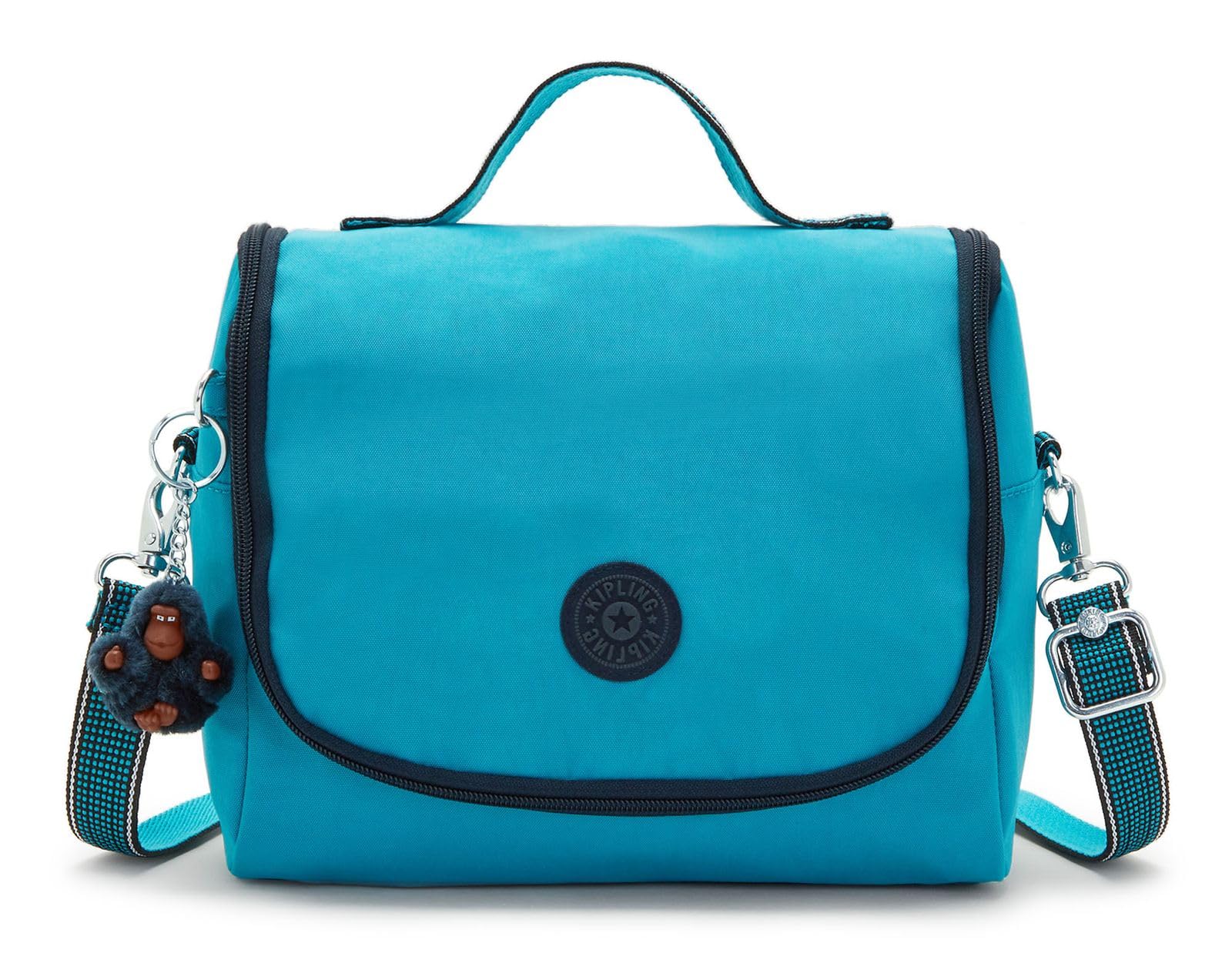 Kipling New Kichirou, Bolsa Térmica Porta Alimentos 6 L de Capacidad, 23 cm, Verde (Green Cool C)