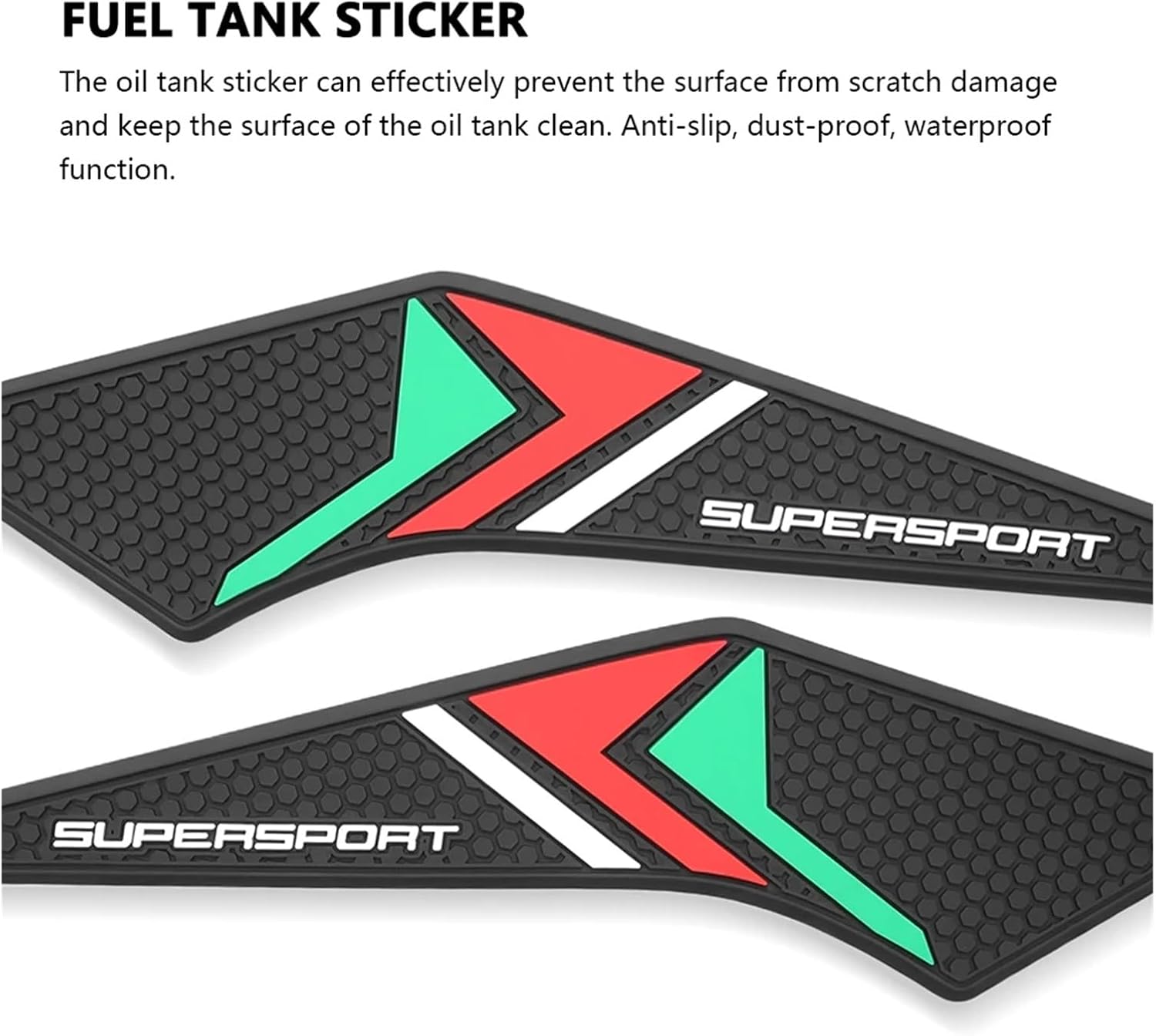 Compatible With DUCATI SUPERSPORT 939 950 Motorcycle Fuel Tank Pad Protection Knee Grip Pad Side Sticker Fuel Tank Traction Pad