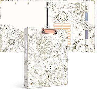 Ospelelf 3 Ring Binder, 1 Inch, Cute Letter Size (11