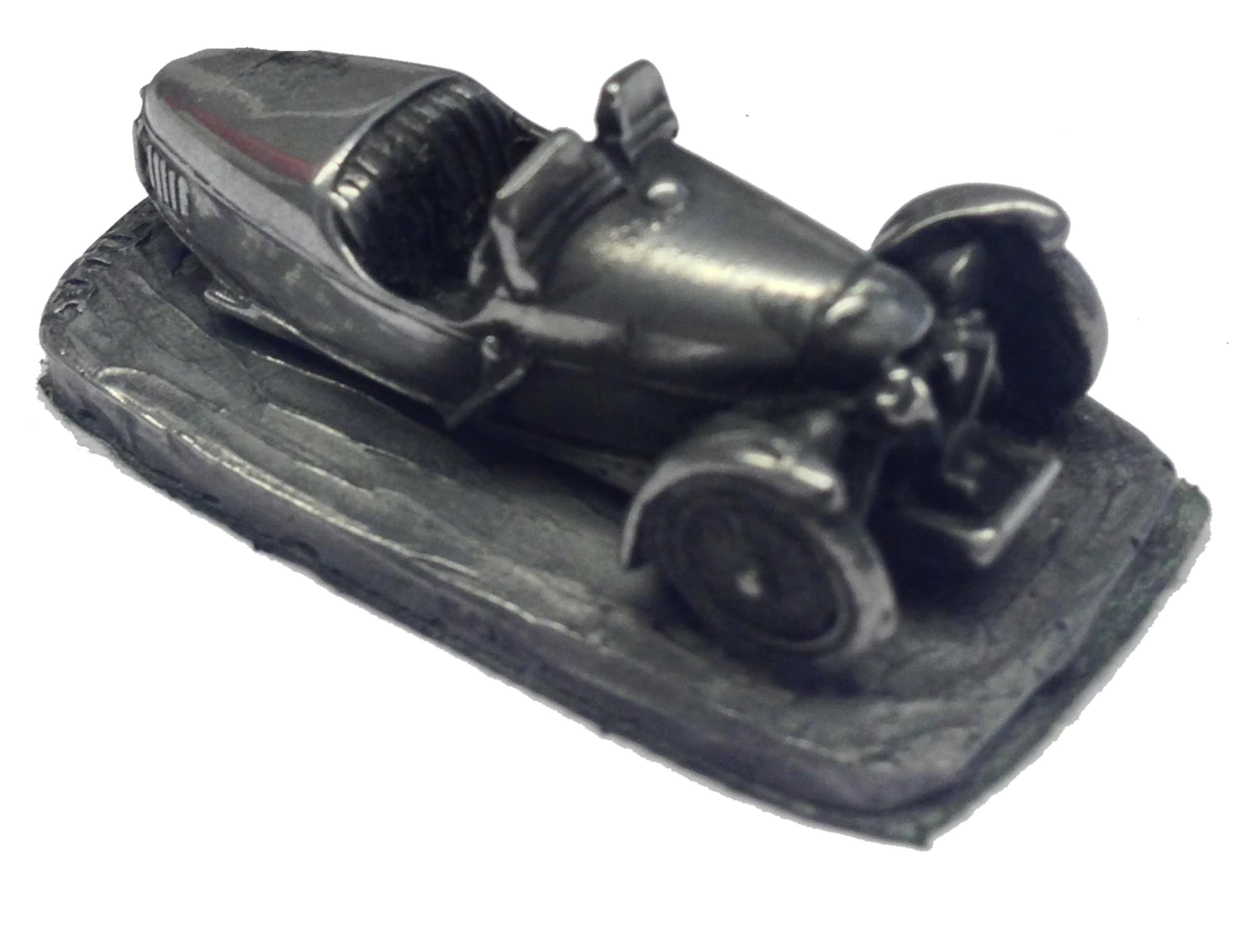 British Motor Classic Car Morgan Super Sport (circa 1928 3 wheeler) ref154 Pewter Effect 1:92 Scale model vehicle car