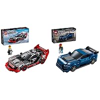 LEGO Speed Champions Auto da Corsa Audi S1 E-Tron Quattro & Speed Champions Auto Sportiva