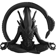 3D Printed Alien Creature Desk Statue, Cool Sci-Fi Decor for Home Office, Detailed Collectible Model & Unique Gift Black
