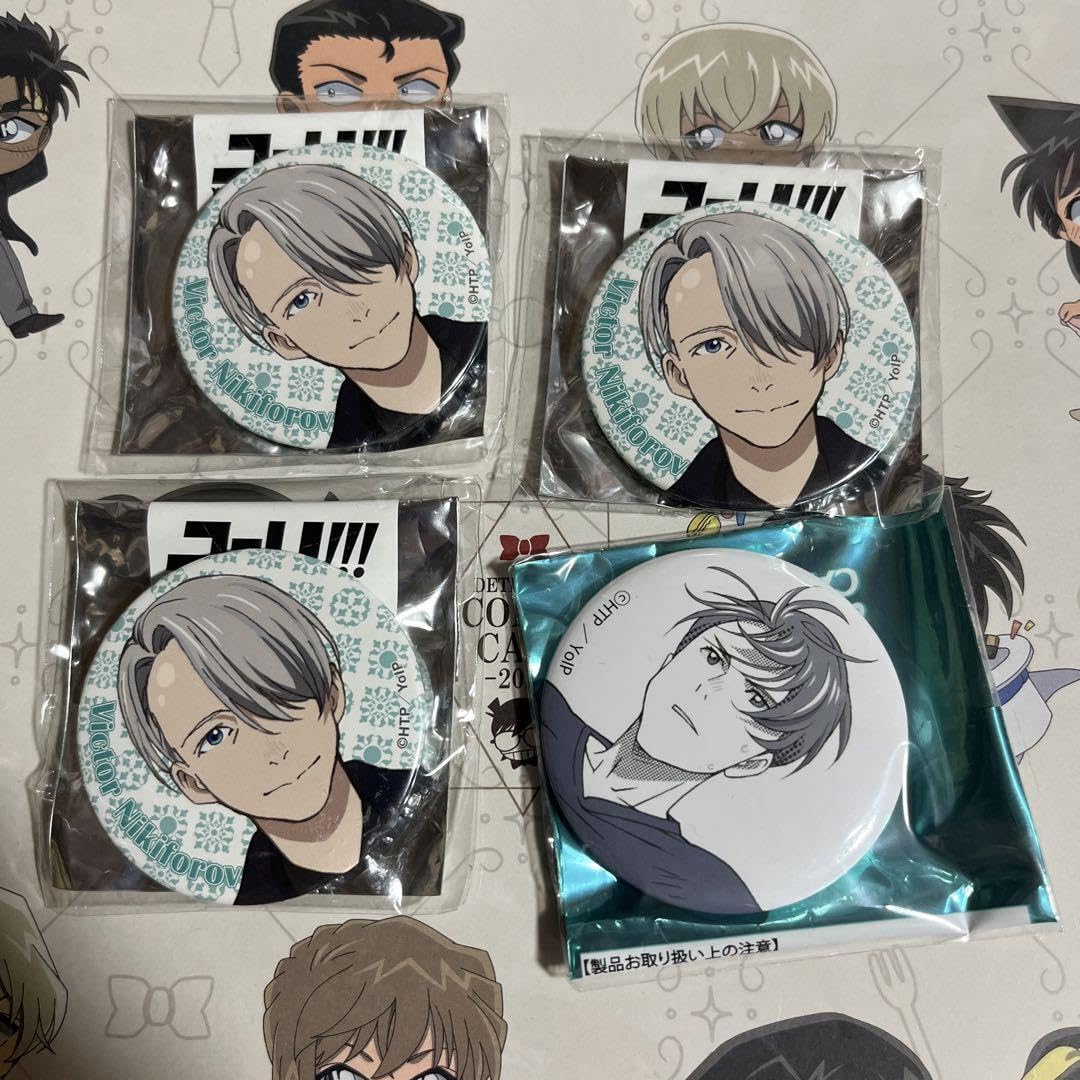 Amazon.co.jp: ユーリ on ice AGF GRAND PRIX 缶バッジ