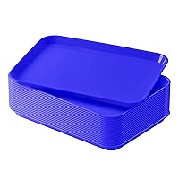 Vista 16 de JMU 20 Piezas Bandejas Dentales a Granel Autoclavables de Plástico para Procedimientos Planas, Bandeja de Configuración de 13.25" X 9.75", Tamaño B