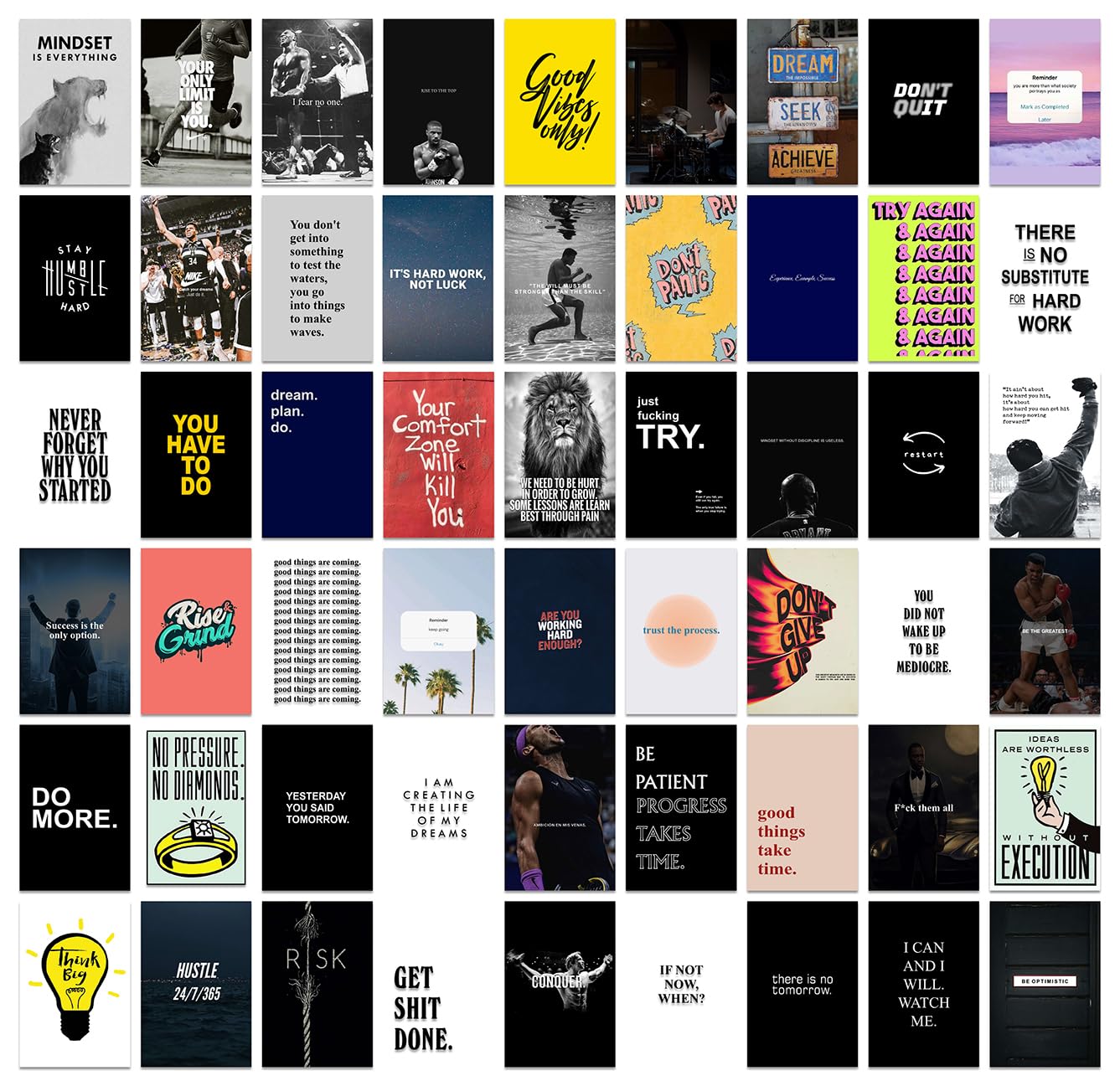 Harry Movie Wall Collage Kit - 54 Posters -8