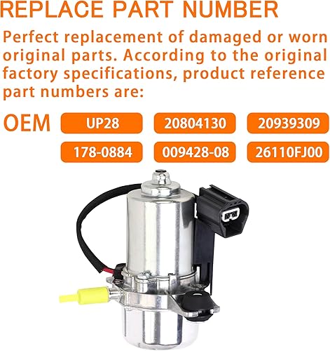 Miniatura 4 de Potenciador de frenos de vacío Pum compatible con Cadillac, Chevrolet Swift, Pontiac, Saturn-CTS, STS, Camaro, Caprice, HHR, Solstice, Sky Replaces#