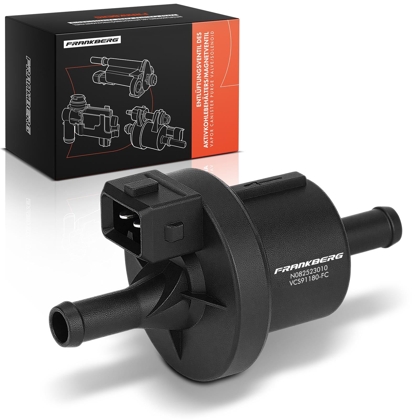 Frankberg Soupape de ventilation du réservoir de carburant, 2 broches, | CP568; Compatible avec: P.a.s.s.a.t Variant 35I 3A5, P.a.s.s.a.t Variant 3B5, A6 Avant 4A5
