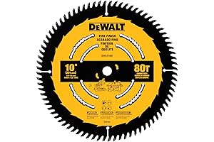 DEWALT 10-inch Table Saw Blade: Precision Cutting with Ultra-Sharp Carbide
