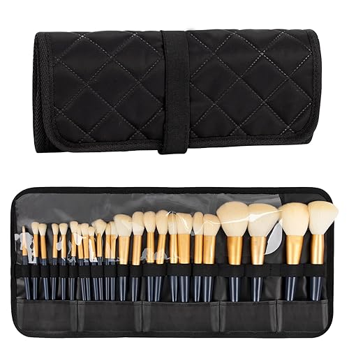 Soporte para brochas de maquillaje, organizador de brochas de maquillaje, bolsa de viaje para brochas de maquillaje, bolsa de cosméticos para