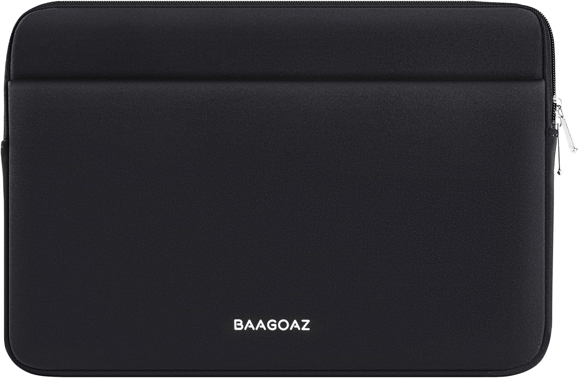 – Laptop Sleeve Case 14 Inch Protective Bag with Front Pocket, Compatible with 14 Inch PC Notebook Chromebook Ultrabook Computer, Black